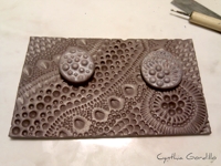 Cynthia Gordillo Polymer Clay Texture Sheets